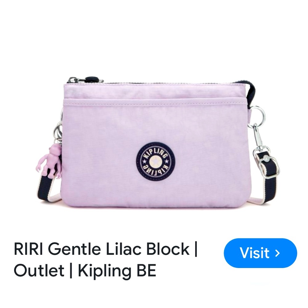 Riri *Gentle Lilac* crossbody purse